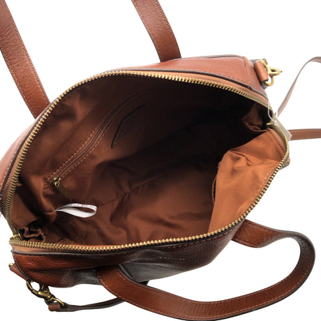 Naisten Fossil - Käsilaukku, koko Midi - Ruskea (2)