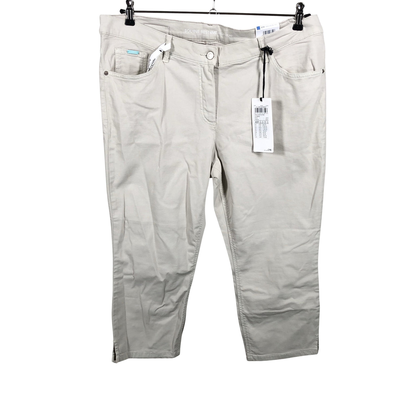 Naisten Gerry Weber - Farkut, koko 46 - Beige (1)