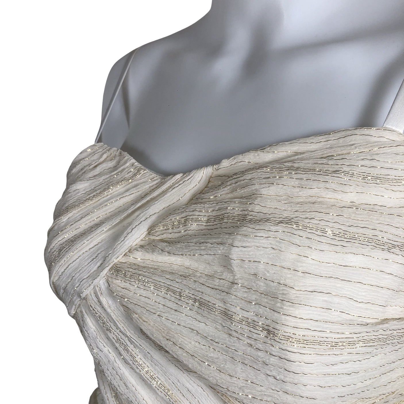 Naisten Marciano by Guess - Juhlamekko, koko 34 - Luonnonvalkoinen (2)