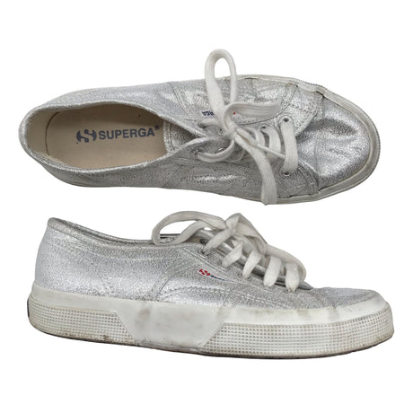 Naisten Superga - Tennarit, koko 37 - Hopea ()