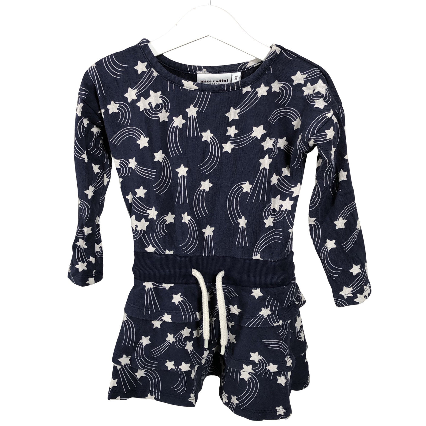 Tyttöjen Mini Rodini - Trikoomekko, koko 92 - 98 - Sininen (1)