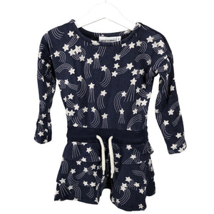 Tyttöjen Mini Rodini - Trikoomekko, koko 92 - 98 - Sininen (1)