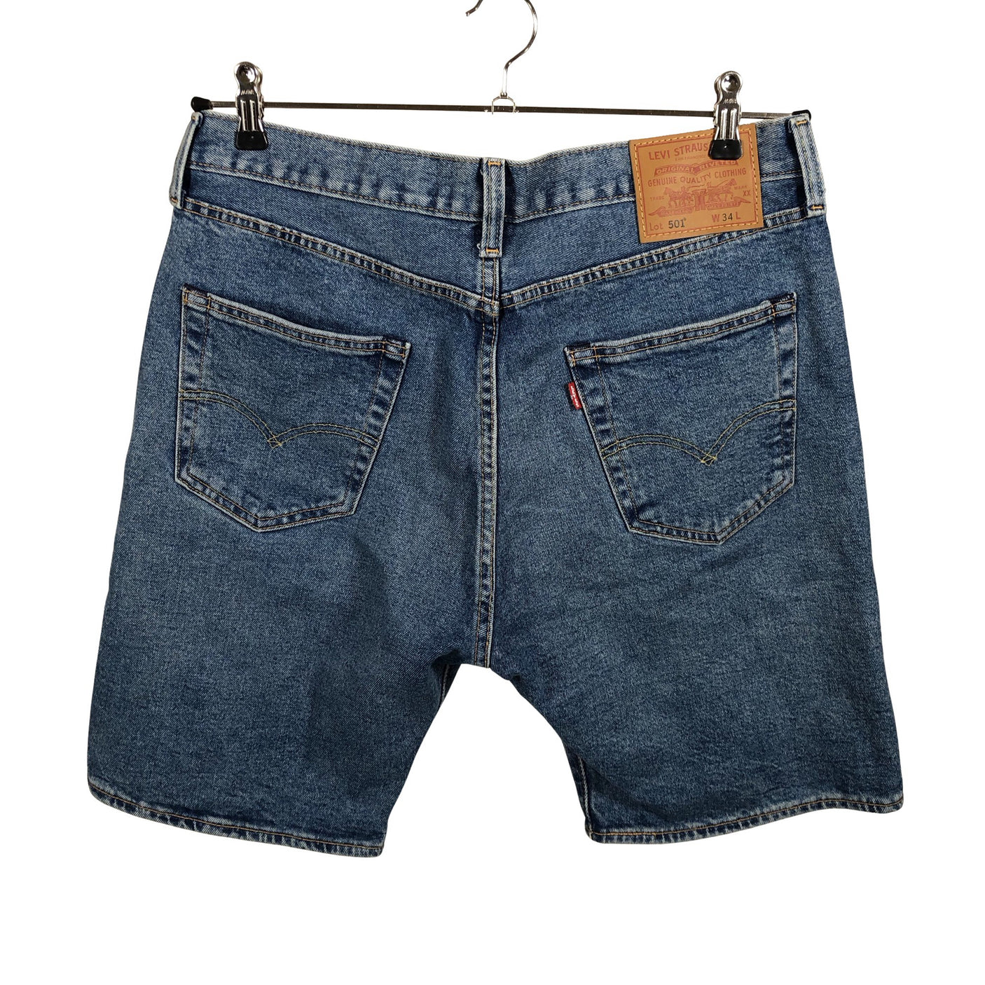Naisten Levi's - Farkkushortsit, koko W34 - Sininen (2)