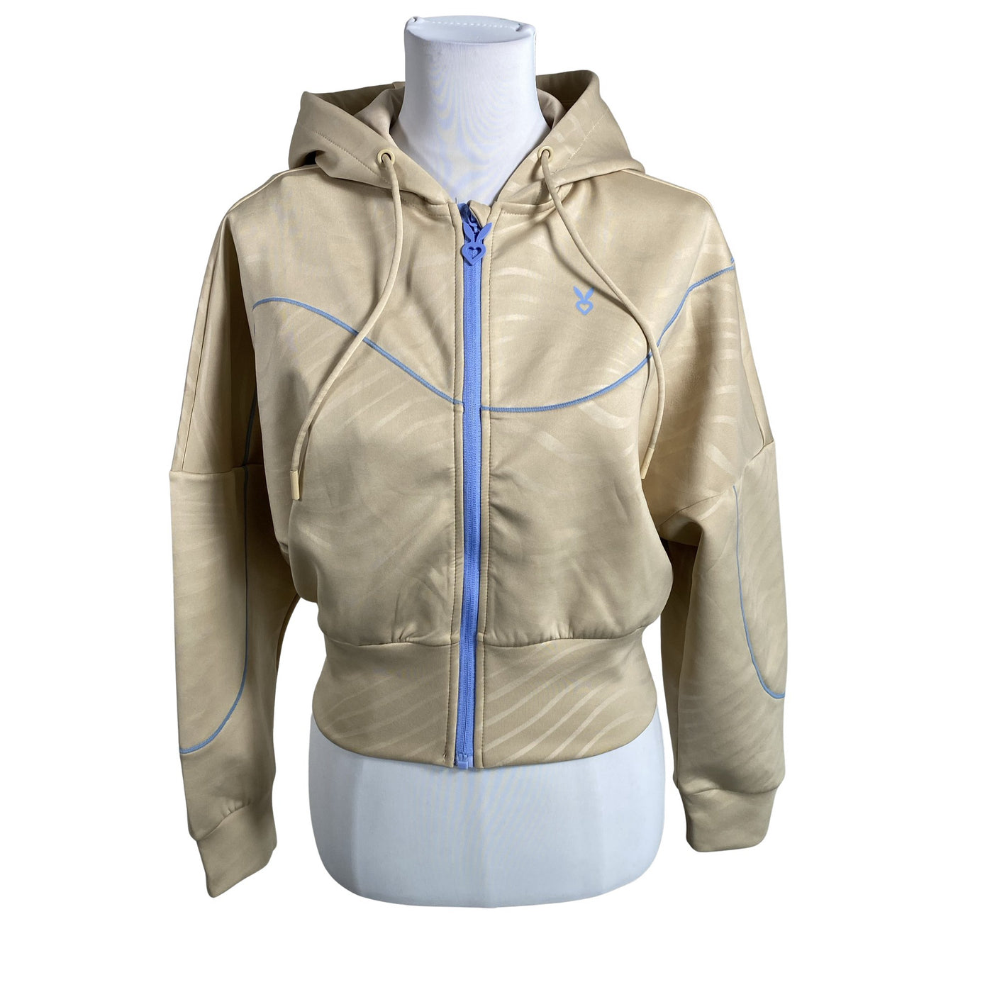 Naisten Cardio Bunny - Verryttelytakki, koko 38 - Beige (1)