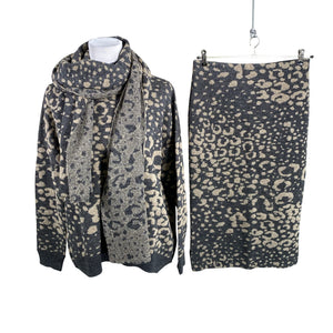 Naisten by Malene Birger - Neulepaita, koko 40 - Harmaa (1)