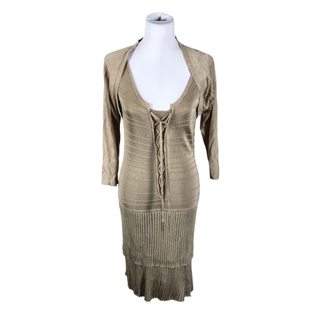 Naisten Luisa Spagnoli - Neulemekko, koko 38 - Beige ()