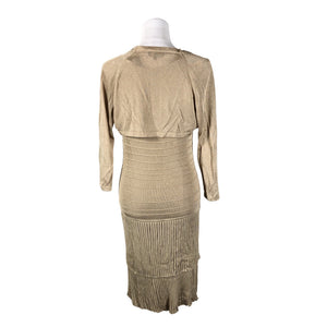 Naisten Luisa Spagnoli - Neulemekko, koko 38 - Beige (2)