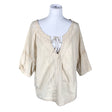 Naisten Calvin Klein Jeans - Pusero, koko 38 - Beige ()
