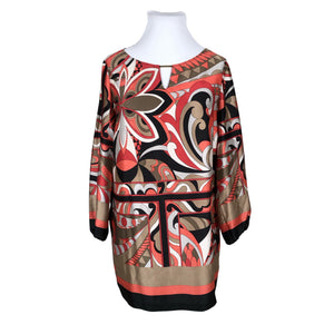 Naisten Betty Barclay - Sifonkitunika, koko 44 - Ruskea (1)