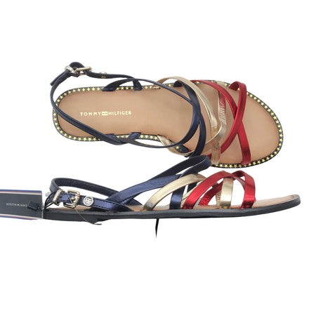 Naisten Tommy Hilfiger - Sandaalit, koko 38 - Sininen ()