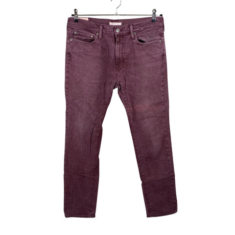 Miesten Abercrombie&Fitch - Farkut, koko W33 - Viininpunainen ()
