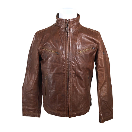 Miesten Timberland - Nahkatakki, koko M - Ruskea ()