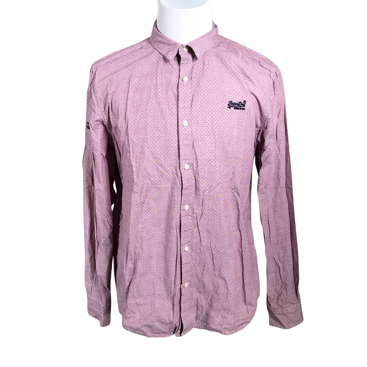 Miesten Superdry - Kauluspaita, koko XXL - Violetti (1)