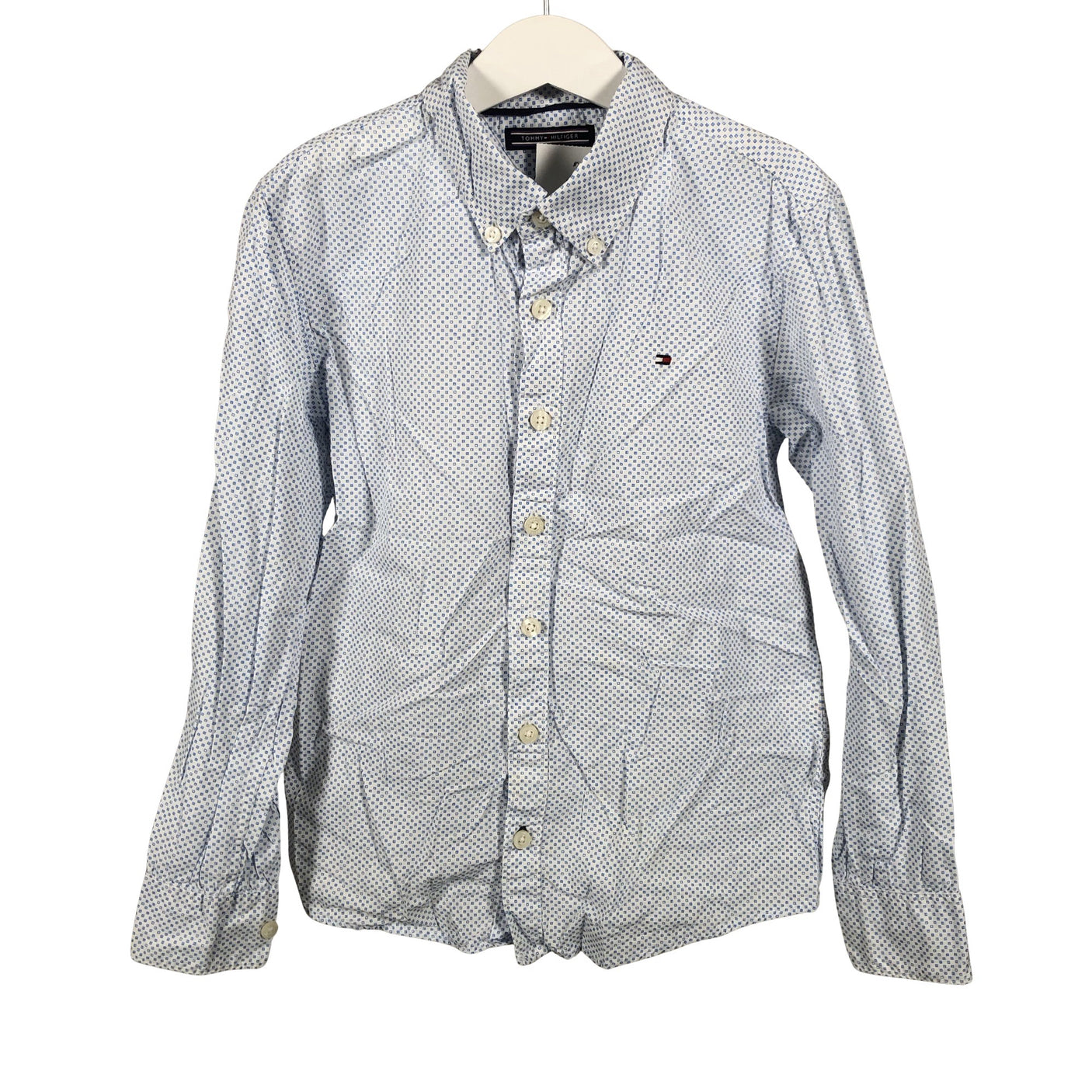 Poikien Tommy Hilfiger - Kauluspaita, koko 134 - 140 - Sininen (1)