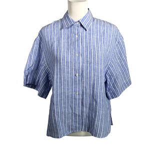 Naisten Arket - Lyhythihainen pusero, koko 38 - Vaaleansininen (1)