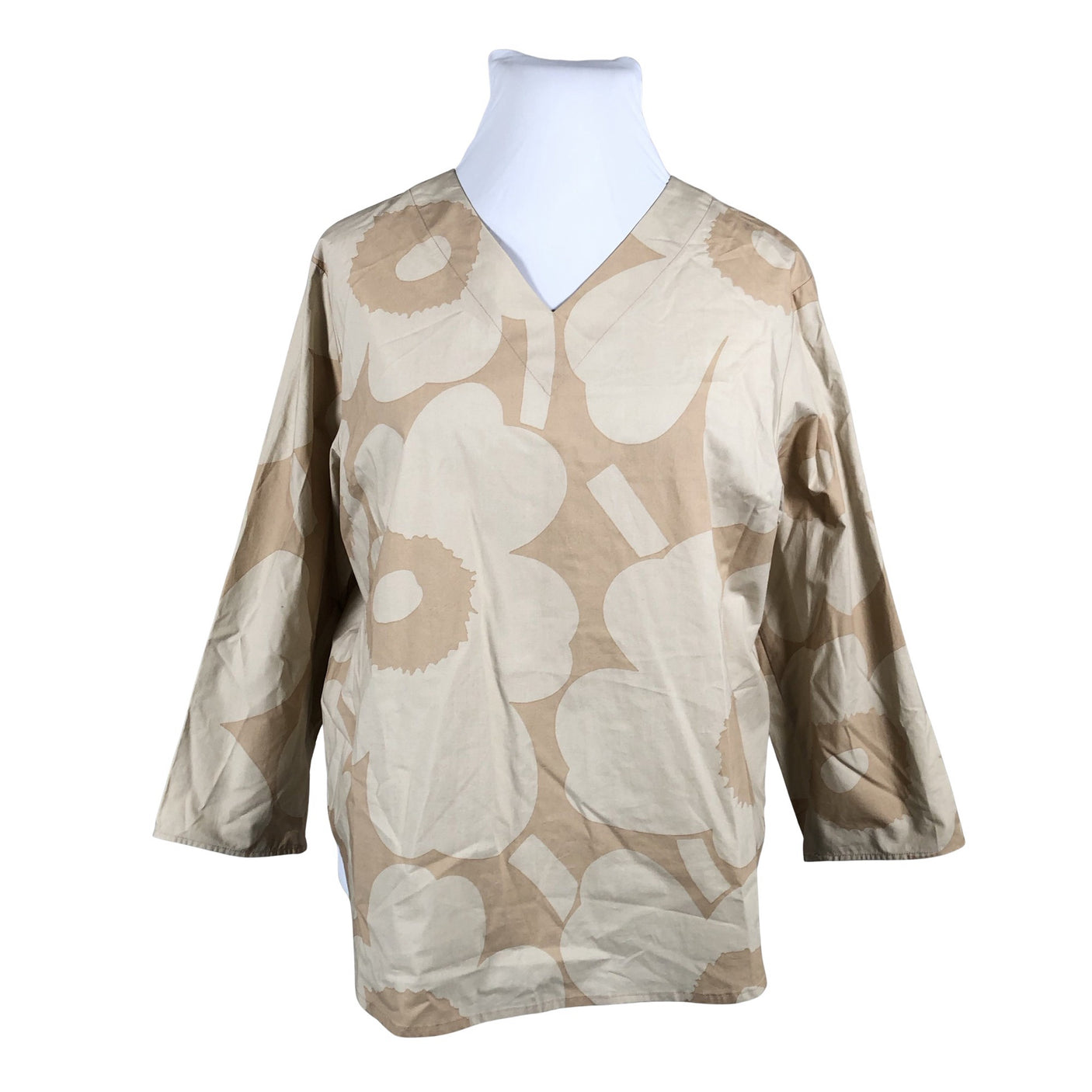 Naisten Marimekko - Pusero, koko 44 - Beige (1)