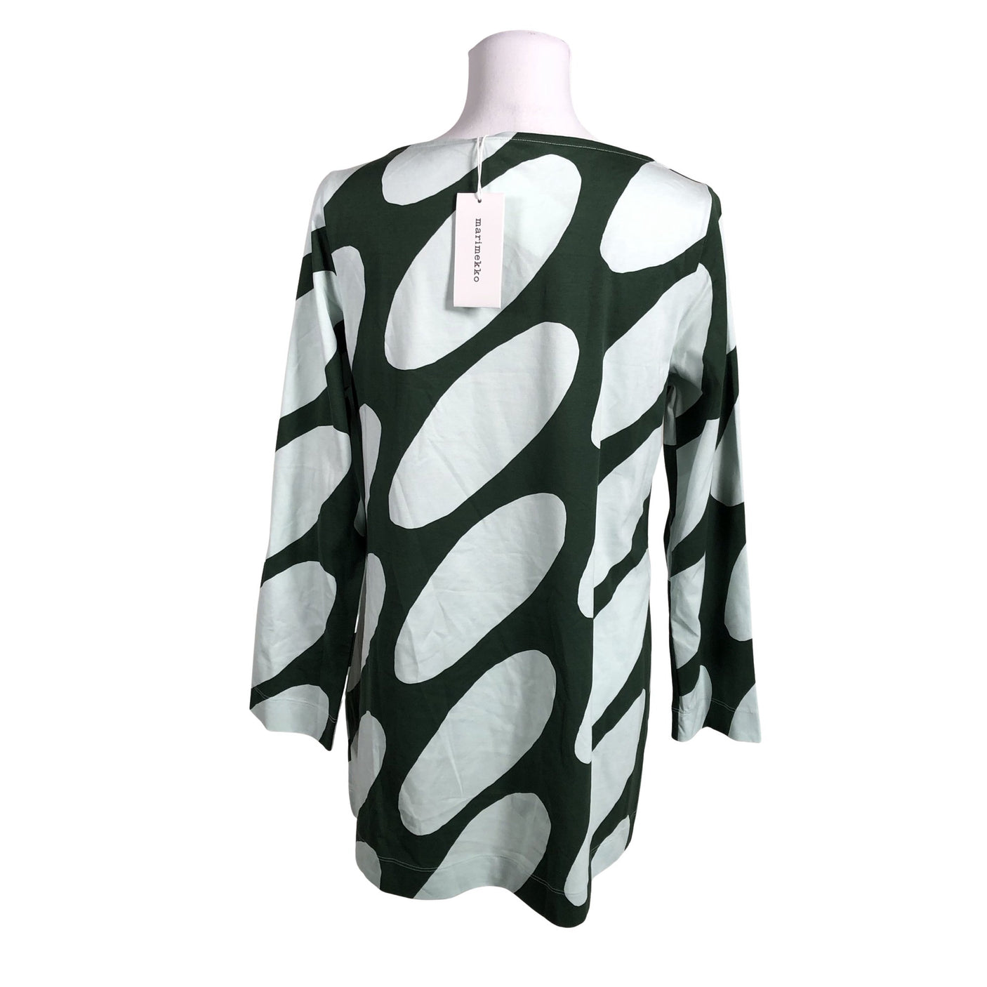 Naisten Marimekko - Trikootunika, koko 38 - Vihreä (2)