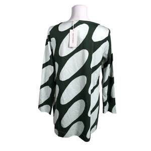 Naisten Marimekko - Trikootunika, koko 38 - Vihreä (2)