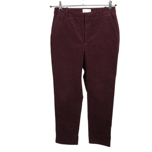 Naisten Holly & Whyte by Lindex - Samettihousut, koko 38 - Viininpunainen (1)