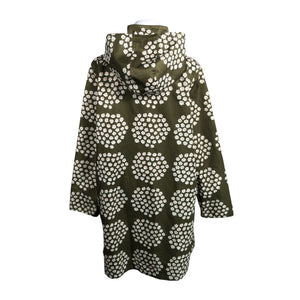 Naisten Marimekko - Sadetakki, koko 38 - Vihreä (2)