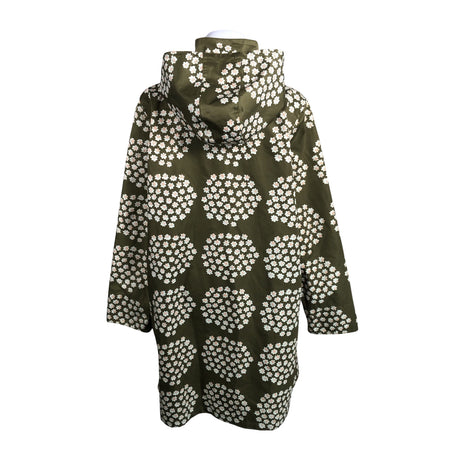 Naisten Marimekko - Sadetakki, koko 38 - Vihreä (2)