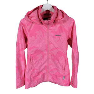 Tyttöjen Reimatec - Välikausitakki, koko 152 - 158 - Pinkki (1)