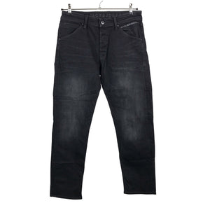 Miesten Jack & Jones - Farkut, koko W33 - Musta (1)