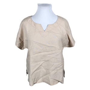 Naisten Nanso - Lyhythihainen pusero, koko 44 - Beige (1)