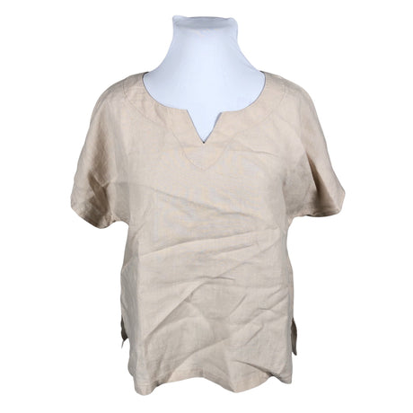 Naisten Nanso - Lyhythihainen pusero, koko 44 - Beige ()