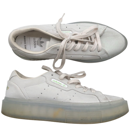 Naisten Adidas - Tennarit, koko 40 - Harmaa (2)
