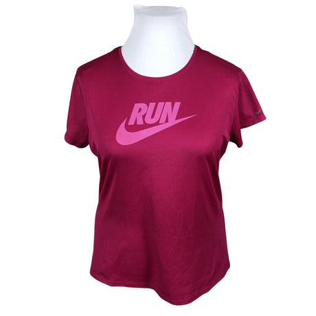 Naisten Nike - Urheilupaita, lyhyet hihat, koko 42 - Pinkki ()