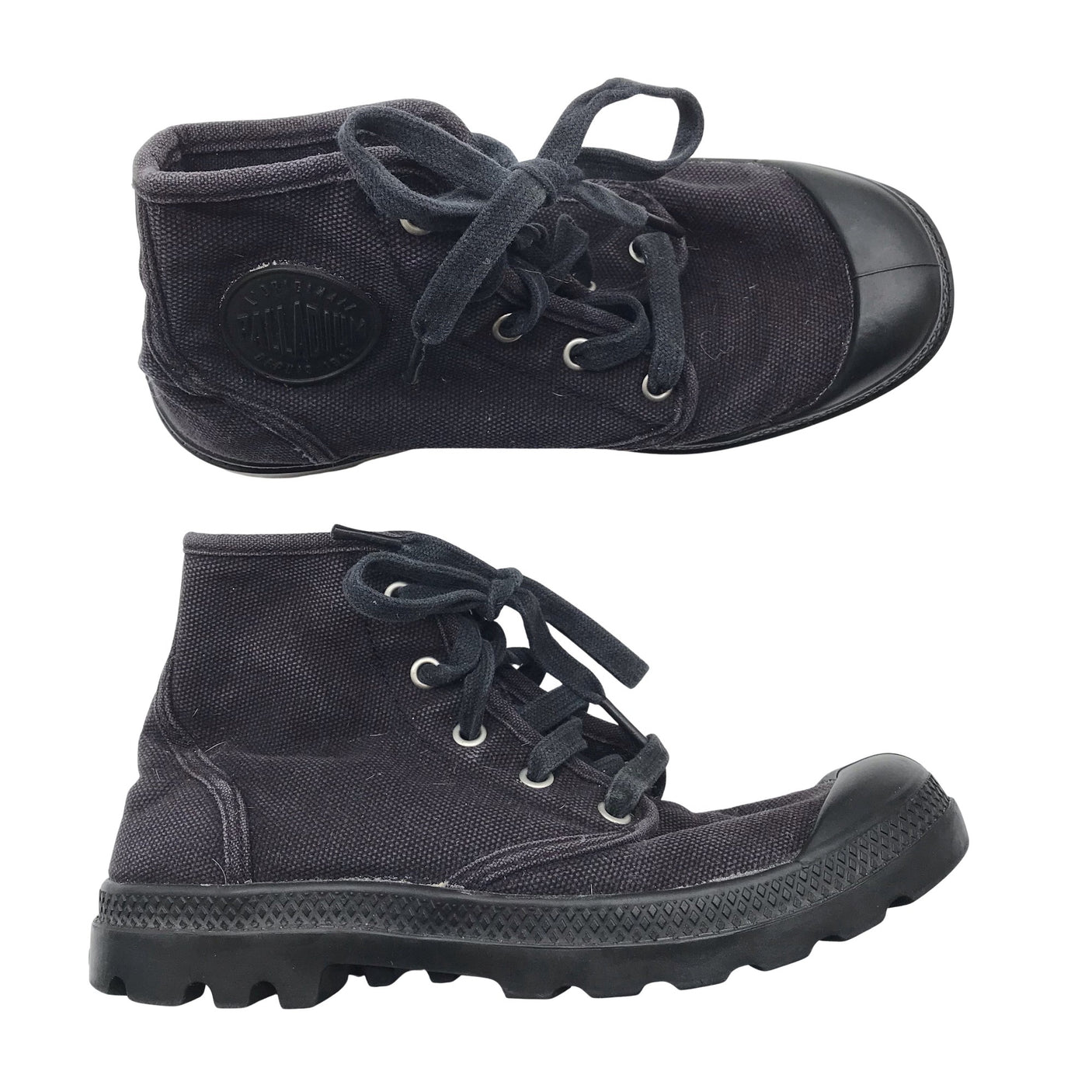 Naisten Palladium - Nilkkurit, koko 38 - Musta (2)