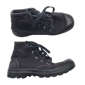 Naisten Palladium - Nilkkurit, koko 38 - Musta (2)