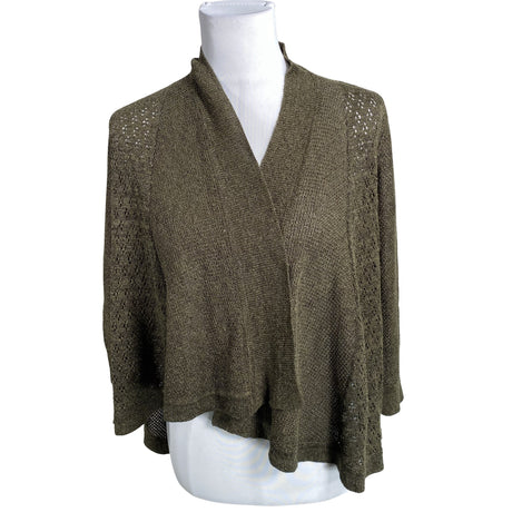 Naisten Calvin Klein - Neuletakki, koko 36 - Vihreä ()