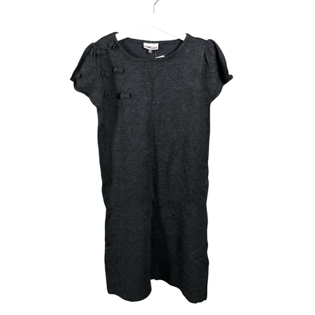 Tyttöjen POMPdeLUX - Neulemekko, koko 140 - 146 - Harmaa ()