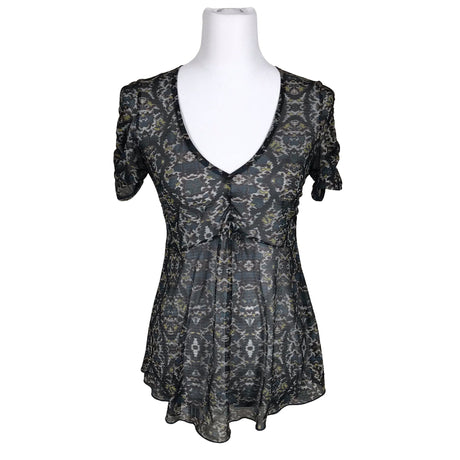 Naisten Kookai - Lyhythihainen pusero, koko 36 - Sininen (2)