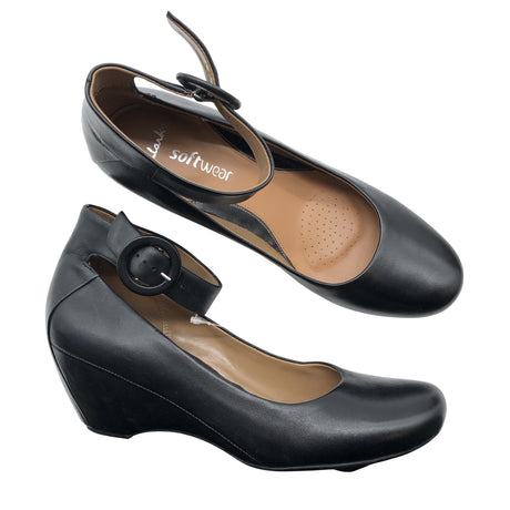 Naisten Clarks - Kiilakorkokengät, koko 40 - Musta (2)