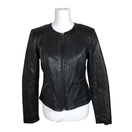 Naisten Woman By Earn - Nahkatakki, koko 38 - Musta ()