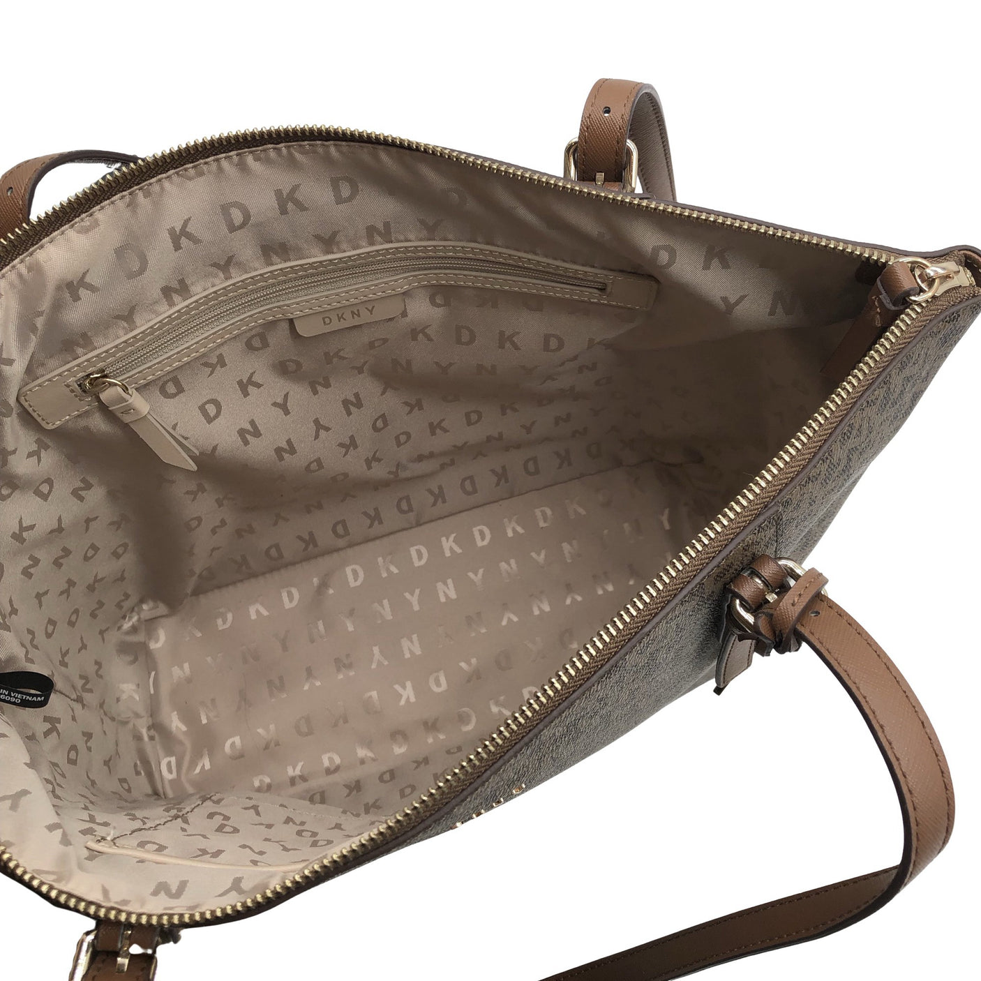 Naisten DKNY - Käsilaukku, koko Maxi - Ruskea (2)