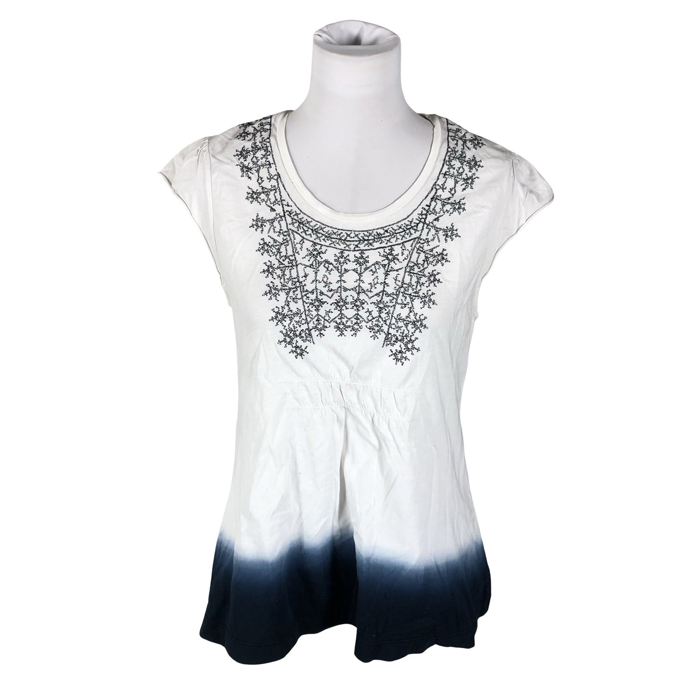 Naisten Calvin Klein Jeans - T-paita, koko 38 - Sininen (1)