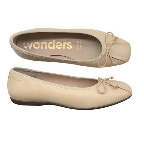 Naisten Wonders - Ballerinat, koko 40 - Beige (2)