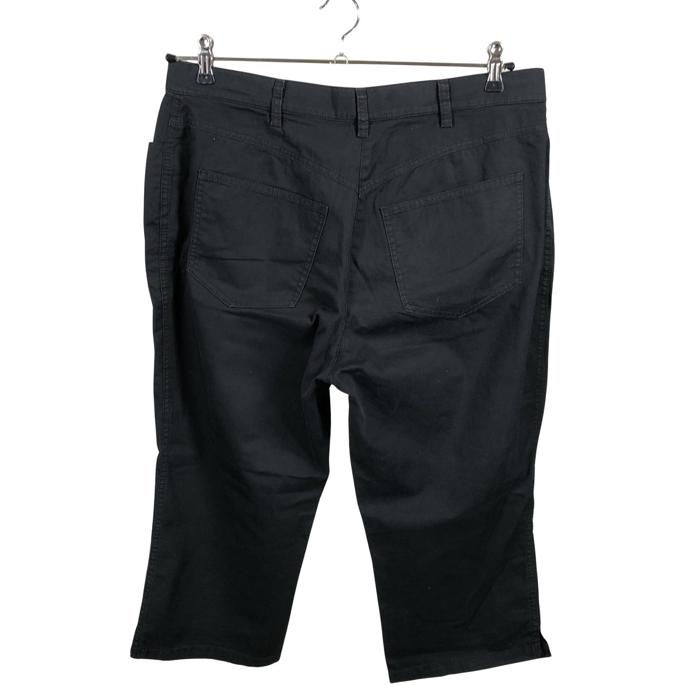 Naisten Voglia - Kangascaprit, koko 44 - Musta (2)