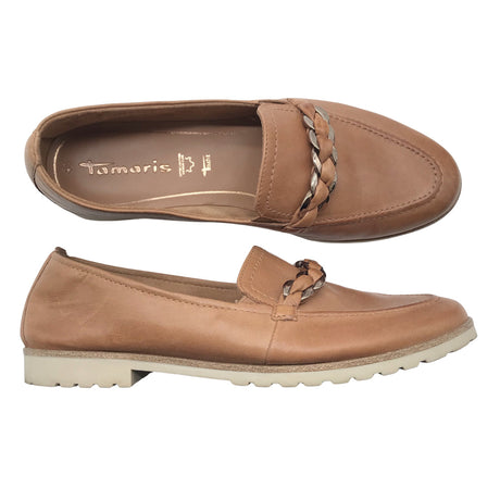 Naisten Tamaris - Loaferit, koko 41 - Ruskea (2)