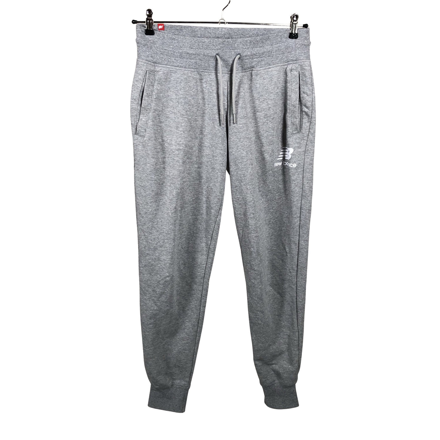 Naisten New Balance - Collegehousut, koko 38 - Harmaa (1)