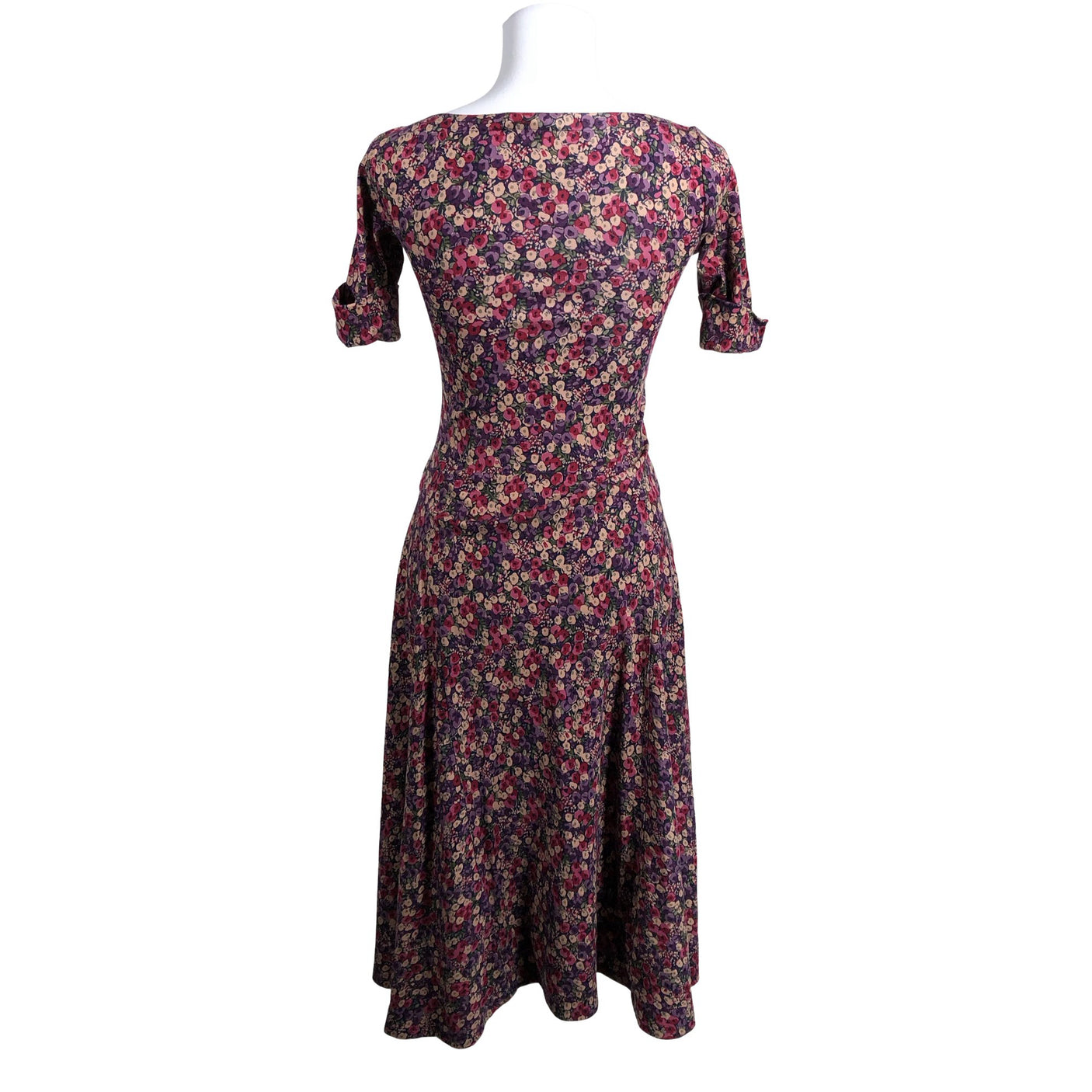 Naisten Lauren Ralph Lauren - Trikoomekko, koko 34 - Violetti (2)