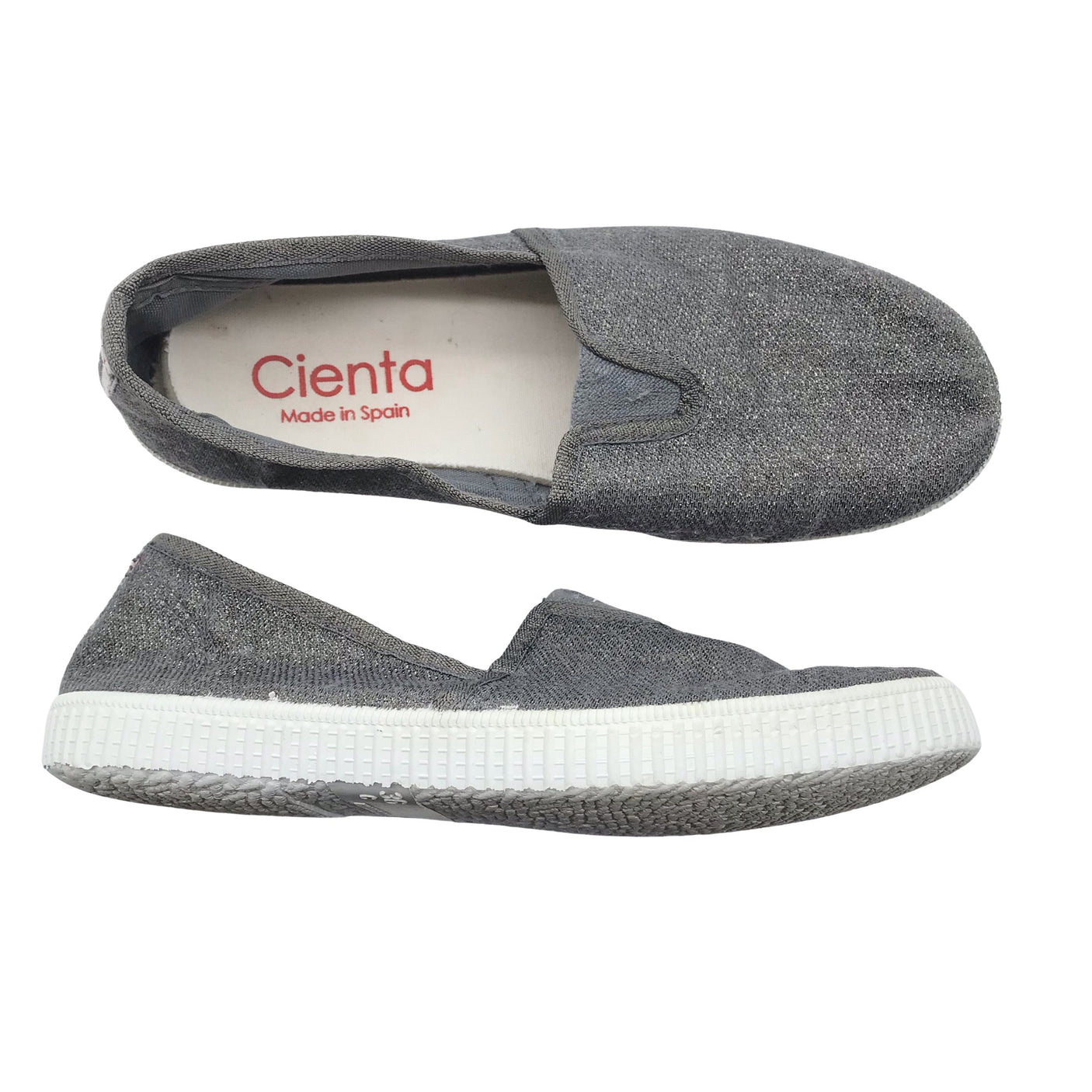 Tyttöjen Cienta - Loaferit, koko 36 - Harmaa (1)