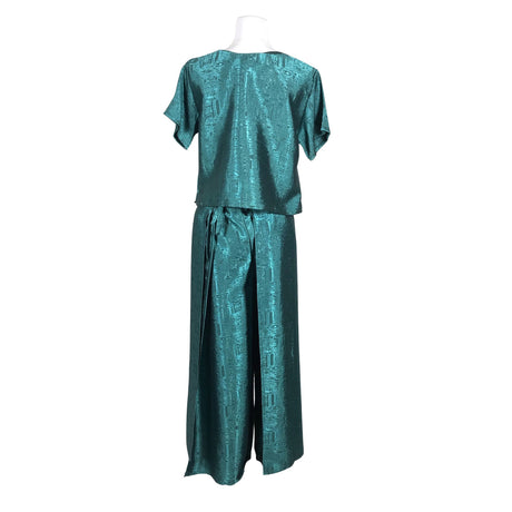 Naisten Champagnes - Juhlahousut, koko 38 - Vihreä (2)