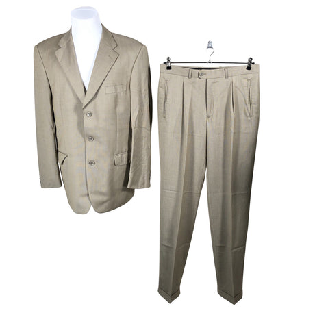 Miesten Basie - Puku, koko XL - Beige ()