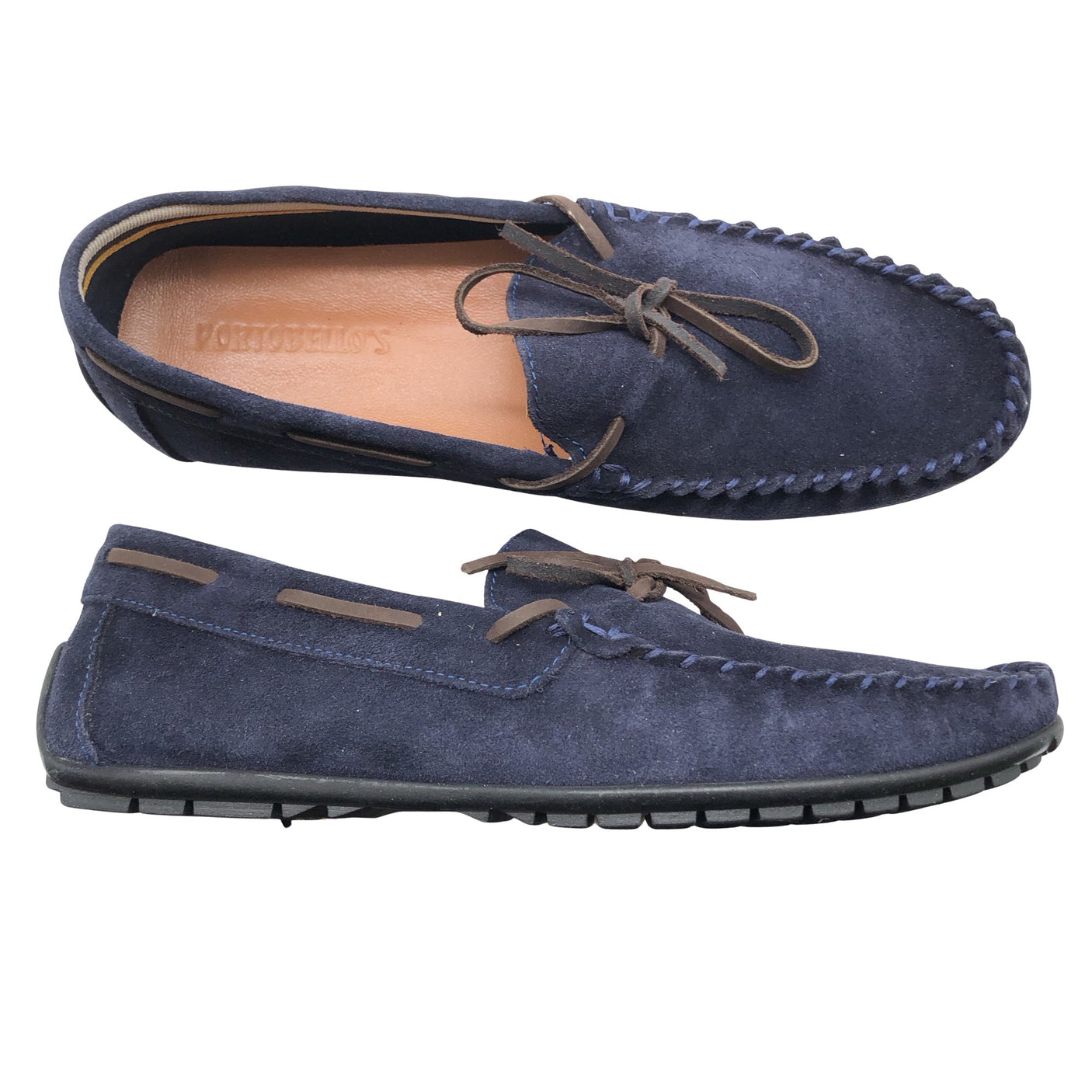 Miesten Portobello's - Loaferit, koko 42 - Sininen (1)