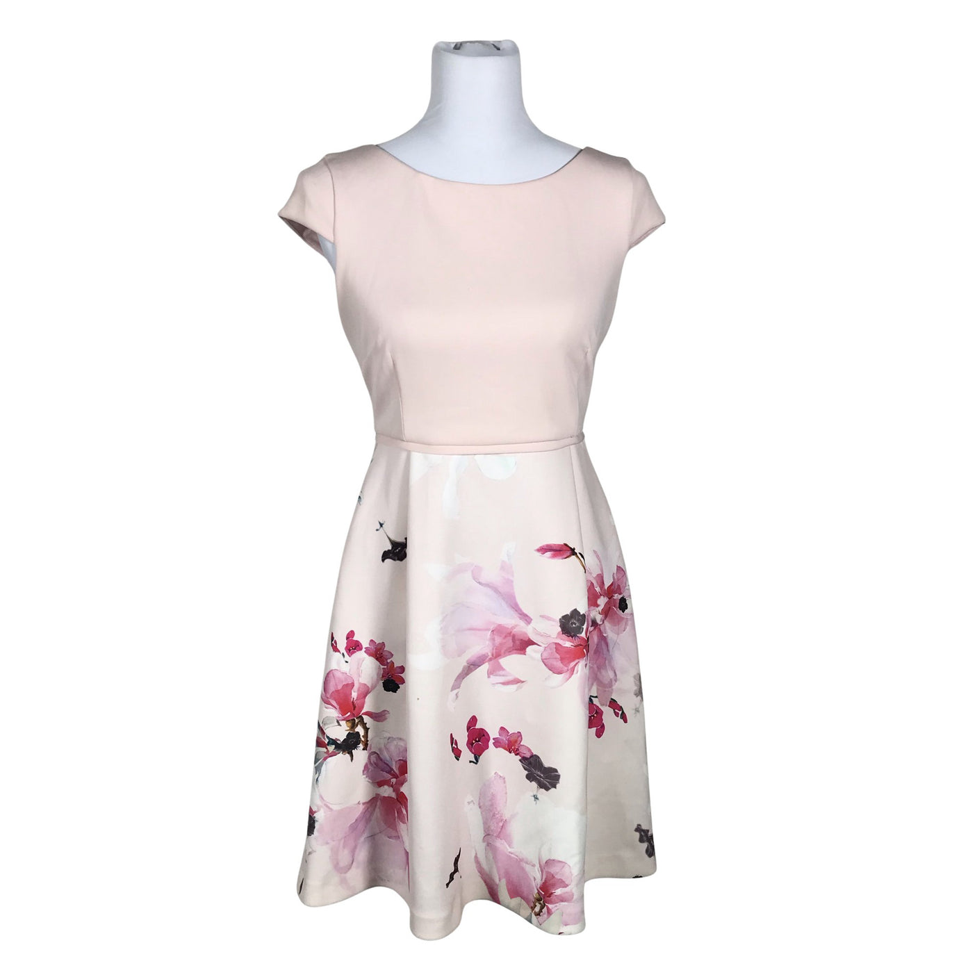 Naisten Comma - Juhlamekko, koko 34 - Vaaleanpunainen (1)